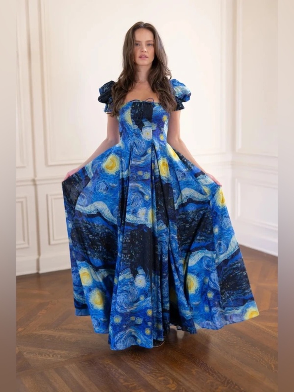 Selkie The Starry Night Garden Party Gown